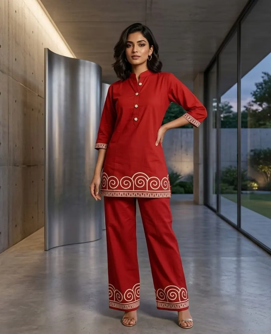 Kurti Pant Sets Design 2