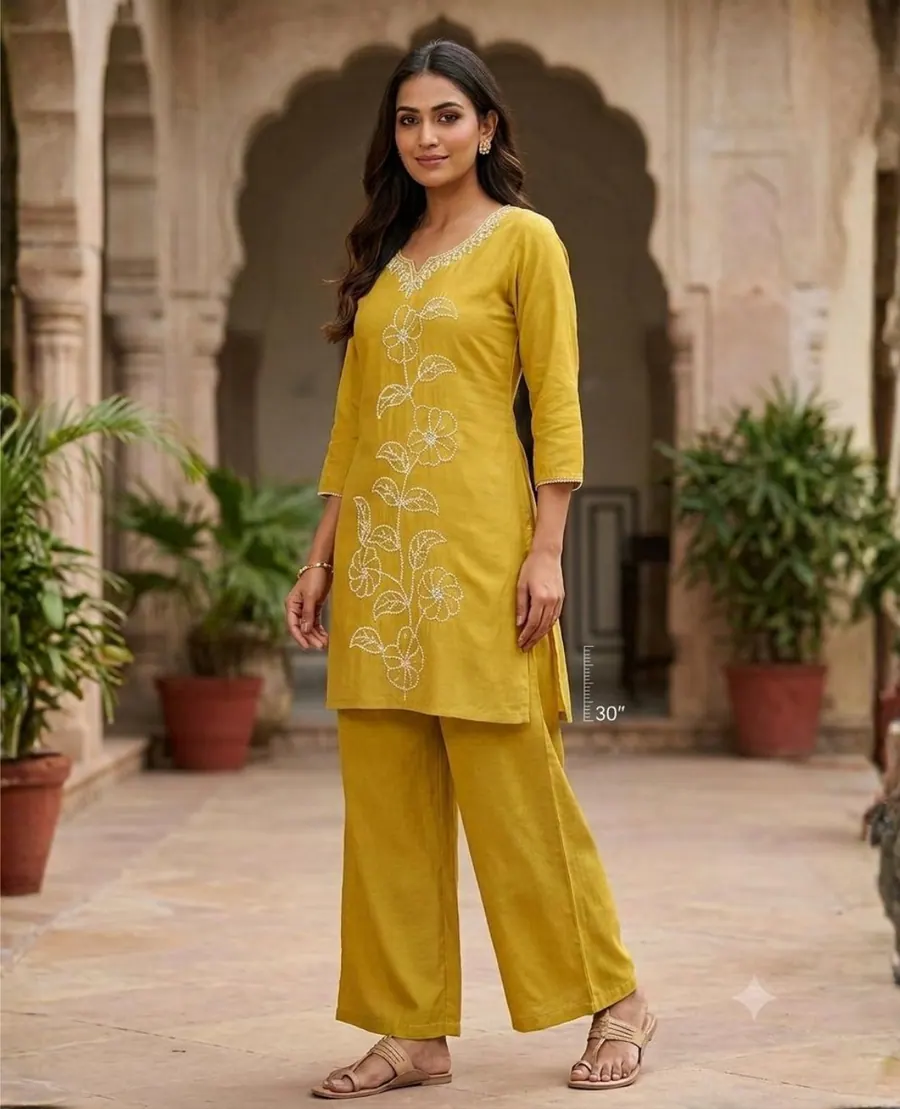 Kurti Pant Sets Design 1